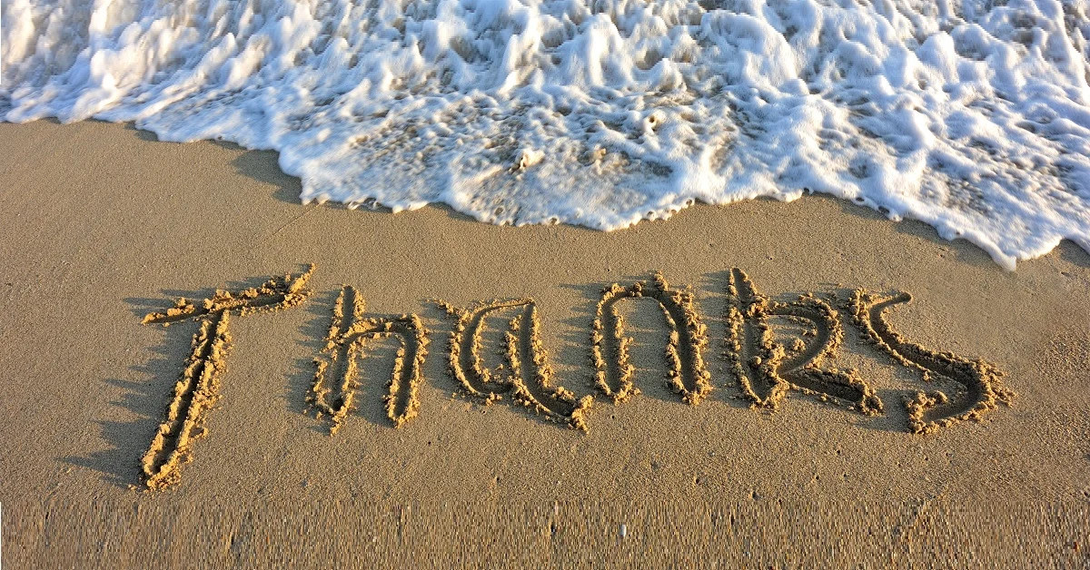 Taking Time for Thanks