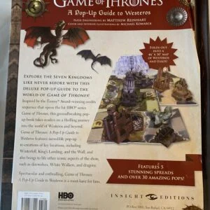 Alternative view of Game of Thrones: A Pop-Up Guide to Westeros