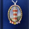 Beacon Designs: Metal Lighthouse and Sailing Flags (Lighthouse Exclusive)