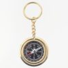 Batela Brass Compass Key Ring